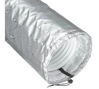 Climat Systems-Air-Tube Isolating Cover-Easy to Installer, Climate System Cover, Air Conditioning Accessoires pour dortoirs et restaurants | Réduction de la température de la du tuyau,