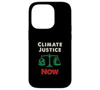 Climate Justice Now - Puissant énoncé de Sensibilisation à Coque pour iPhone 14 Pro
