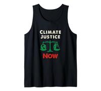 Climate Justice Now - Puissant énoncé de Sensibilisation à Débardeur