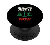 Climate Justice Now - Puissant énoncé de Sensibilisation à PopSockets PopGrip Adhésif