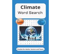 Climate Word Search: Word Searches with Easy to Read Print about Weather-Conditions, Meteorology, Seasons, and More. 6x9 inches, 110 pages. 50+puzzles_ Gift for vacations, holiday, or Easy Times.