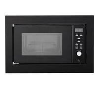 CLIMATEK Micro ondes Grill Encastrable MWO66, 25 litres, Gril, Niche 38 cm, Noir Noir G