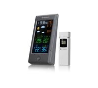 Bresser Station météo sans fil ClimateTemp NBF – capteur extérieur, DCF, écran couleur