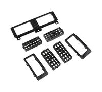 Climatisation Auto Pour Nissan Pour Navara D21 Hardbody Pickup 1986-1997 Tableau De Bord Chauffage AC Grille Ventilation Ensemble Lames D’Aération Réglables