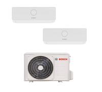Climatisation bi split unité extérieure BOSCH 5300W + 2 unités BOSCH 2600w réversible R32
