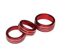 Climatisation Bouche Bouton Interrupteur Couvercle Pour Dodge Pour Challenger Pour Charge 2015-2022 Interrupteurs climatisation(ROUGE)