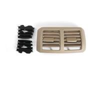 Climatisation Centrale Couverture d'entrée d'air de la console centrale arrière/Convient pour Benz W251 Classe R/Grille de sortie d'air frais/Convient pour Mercedes 2518301154(Beige)