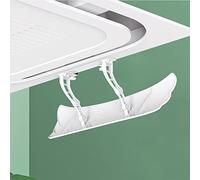 Climatisation Centrale Réglable Pare-Brise Climatiseur de Plafond Sortie d'Air Déflecteur de Vent Climatisation Capot de Soufflage Anti-Direct Plafonnier Universel