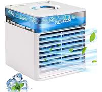 Climatisation Mini - Facile à Nettoyer Cube Rafraichisseur D'Air Silencieux - Protection Environnementale Petit Climatiseur - Pour Le Bureau Des Voyages En Famille
