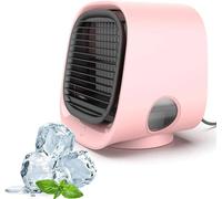 Climatisation mobile à ventilateur portable, refroidisseur d'air, refroidisseur d'air Breeze, nouveau climatiseur de bureau amélioré, climatiseur, humidificateur d'air à ventilateur électrique USB for
