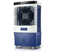 Climatisation Mobile Industrielle, Refroidisseur d'air Portable, refroidisseurs par évaporation Silencieux, minuterie/télécommande/Affichage LED, réservoir de 60 litres