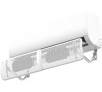 Climatisation rétractable pare-brise déflecteur de sortie d'air volet de refroidissement d'air couvercle de climatisation en plastique