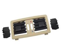 Climatisation Sortie Climatiseur Pour BMW Série 5 E60 E61 2003-2009 Voiture Console Centrale Arrière Climatisation Grille D'aération Ca Panneau(Beige)