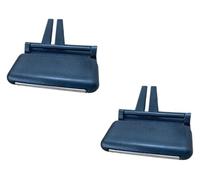 Climatisation Sortie Climatiseur Pour Skoda Pour Octavia 3 RS MK3 A7 2015-2020 Bouton Réglage Pour Tableau Bord Grille Ventilation Garniture A/C Clip À Languette Coulissante(Left-Right)