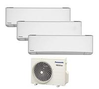 Panasonic - 3s climatiseur tri-split a+++ 2,5+2,5+2,5 kw r32 panasonic etherea xke wi-fi