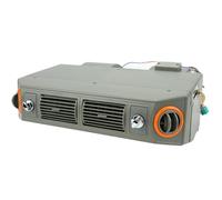 Climatiseur 12V Assemblage D'évaporateur de Climatisation Réglage de la Température à 3 Vitesses Sous L'évaporateur de Tableau de Bord pour Voitures, Camions, Camping-cars (DC24V 4A) (12V)