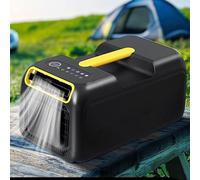 Climatiseur 5 en 1 Refroidisseur par évaporation avec télécommande, 3 vitesses, mini design portable pour petits espaces