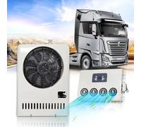 Climatiseur 8000BTU, climatiseur split portable 12V/24V avec télécommande, climatiseur mural 960W pour couchette Big Rig, semi-camions, pick-up, camions, camping-cars, fourgonnettes