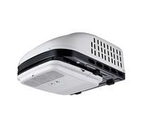 Climatiseur à courant continu Double ventilateur sans balais Voiture silencieuse Climatiseur/Climatiseur de toit 220V Ac pour camion autobus scolaire, bus, camion lourd, remorque, camping-car