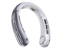 Climatiseur avec ventilateur de cou, ventilateur personnel portable,Ventilateur de cou 100 vitesses | Ventilateur portatif personnel, sans lame, 4000mAh, portable, ventilateur de cou mains libres pour