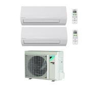 Climatiseur Bi split Daikin 2MXF40A + 2 unités réversible CTXF25C R32
