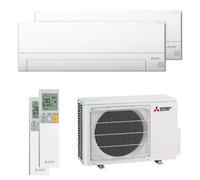 Climatiseur bi split Mitsubishi MSZ-BT MXZ-2F42VF4 4.2kW tailles 20 + 20 MSZ-BT20VGK + MSZ-BT20VGK WiFi de série