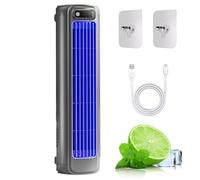 Climatiseur Brizac, Brizaacstore, Refroidisseur D'Air Qinux Brizaac, Nouveau Climatiseur Portable Cooling Ace 2025, Ventilateurs de Climatisation à 3 Vitesses Pour Chambre à Coucher(Dark gray)