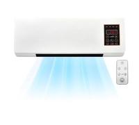 Climatiseur Climafy, Nouveau Modèle 2025, Modèle Split Max, Climatiseur Mural 2 En 1 Sans Conduit, Portable Froid Et Chaud, Mini Ultra Silencieux Avec Télécommande, Pour La Maison