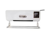 Climatiseur combo froid chaud, 2000W mural mobile avec télécommande et cintre, climatiseur réversible pour chambre salon bureau
