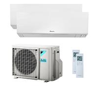 Climatiseur Daikin Bluevolution Dual Split Inverter inverseur série Perfera FTXM R-32 7000 + 12000 avec 2MXM40M