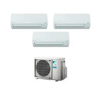 Climatiseur Daikin Trial Split 9000 + 9000 + 9000 Btu Pompe à chaleur, Inverter A++/A+ Gas R32-3xATXF25A + 3AMXF52A9