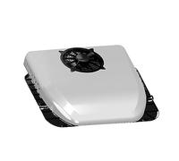 Climatiseur de camping-car, climatiseur de toit électrique, climatiseur de camping-car intégré 12 V/24 V, protection contre les surtensions, adapté pour camping-car, camion (White 24V)