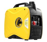 Climatiseur de stationnement 24 V Générateur d'essence automatique Démarrage à distance Véhicule cargo CC Silencieux Petit Diesel Pour une utilisation DIY(Yellow)