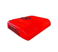 Climatiseur de stationnement électrique sur Le Toit, alimenté par Batterie, 12V, 24V, pour Camion, Refroidissement Rapide, Fonctionnement Fluide (Rouge)