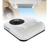 Climatiseur de toit 12 V/24 V à profil bas pour camionnette, camping-car, caravane, bus, excavatrice, solution de refroidissement efficace pour les environnements mobiles