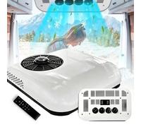Climatiseur De Toit 12v/24v Pour Camping-Cars, Système Climatisation Basse Consommation Pour Stationnement, Unité De Climatisation à Ultra Silencieux Pour Camions, Caravanes Et Remorques 24V