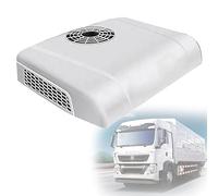 Climatiseur de toit de voiture électrique RV Climatisation de parking 12V, unité de climatisation RV, chaleur et refroidissement, climatiseur de toit de voiture ultra mince est applicable aux mini-fou