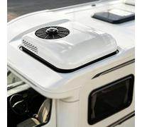 Climatiseur De Toit Ultra Silencieux Et à Refroidissement Rapide, Système De Climatisation De Stationnement 12 V/24 V Cc, Compatible Avec Les Camping-Cars, Caravanes, Camions Et Fourgonnettes. 12V