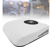 Climatiseur de toit ultra silencieux - Technologie silencieuse 45 dB, double refroidissement et chauffage, coque blindée en ABS, design fin de 16 cm pour monospace, maisons, camions, pelleteuses