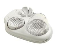 Climatiseur de tomates, trancheuse de fraises - Coupe-œufs en acier inoxydable - Coupe-champignons - Multifonction - Outil de cuisine pour Thanksgiving, Noël, Nouvel An chinois