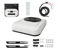 Climatiseur de véhicule récréatif alimenté par batterie 1800 W Sortie de refroidissement CC Unité AC pour camion, camping-car, camping-car, onduleur de stationnement