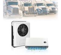 Climatiseur de voiture 960 W, climatiseur split 12 V/24 V DC avec télécommande, refroidisseur d'air mural sans balais 3000 tr/min, faible bruit, pour semi-camions, pick-up, camions, camping-cars