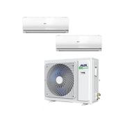 CLIMATISEUR DOUBLE 9+9 AUX DC INVERTER GAZ R-32 A++A+ WI-FI READY AVEC UNITÉ EXTÉRIEURE AM2-H14/4DR3C