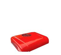 Climatiseur électrique de toit de RV de stationnement de voiture, CA 12V 24V for le camping-car de machines de chariot élévateur d'excavatrices de camping-car(Red 12V)