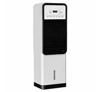 Climatiseur évaporatif 3 en 1 avec réservoir d'eau de 3 L, 4 Modes, 3 Vitesses, télécommande, Oscillation à 120°, minuterie 12 h, Portable, pour Chambre à Coucher.
