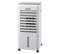 Climatiseur évaporation Portable, 3,6 Litres, 3 vitesses Ventilation, Double Réservoir, Blocs réfrigérants, Flux d’air Orientable
