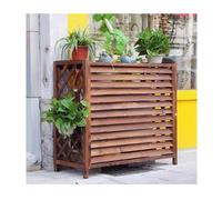 Climatiseur extérieur, clôture décorative pour unités de climatisation, clôture de jardin et d'animaux domestiques, enclos pour poubelle, 105 x 47 x 80 cm