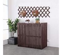 Climatiseur Extérieur Écran De Clôture Écran De Clôture De Climatiseur Robuste, Couvertures De Climatisation En Bois For L'extérieur For Cacher Le Climatiseur Et For L'intimité Extérieure, Housse De P