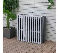 Climatiseur Extérieur Écran De Clôture Écran De Clôture De Climatiseur Robuste, Couvertures De Climatisation En Bois For L'extérieur For Cacher Le Climatiseur Et For L'intimité Extérieure, Housse De P
