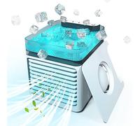 Climatiseur - Fonctionnement Silencieux Mini Climatiseur Silencieux - Faible Consommation D'éNergie Clim Voiture Portable, Pour La Maison Voyage Bureau Chambre